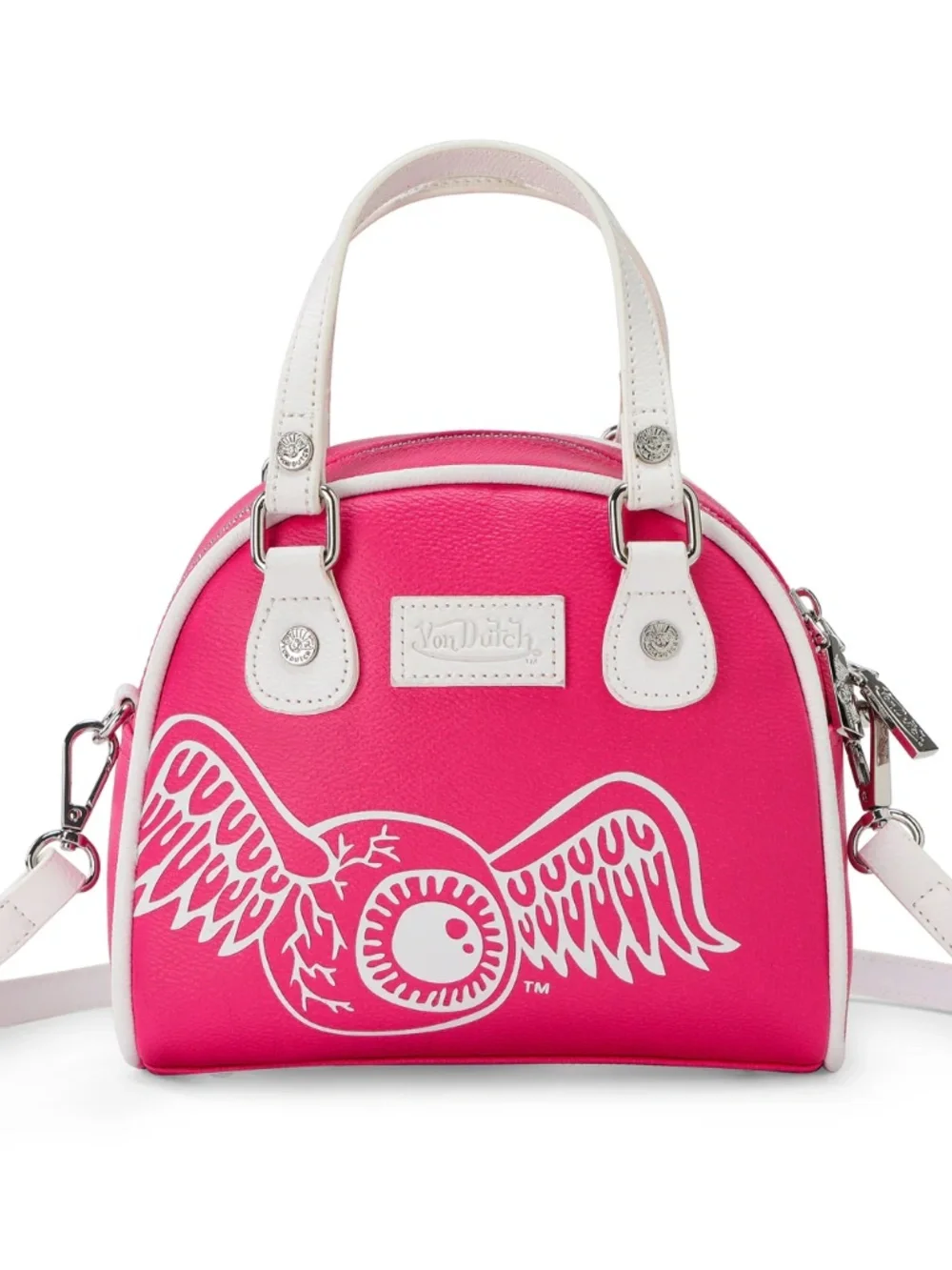 Von Dutch CLASSIC 51 PINK BOWLING BAG